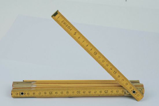 Mannesmann Werkzeug zložljiv meter, lesen, 2 m
