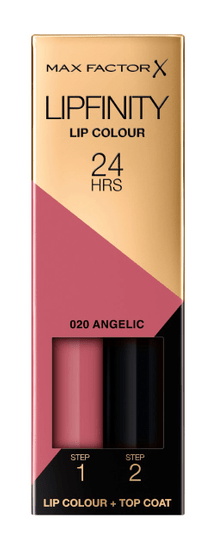 Max Factor Lipfinity Lipstick, 20 Angelic