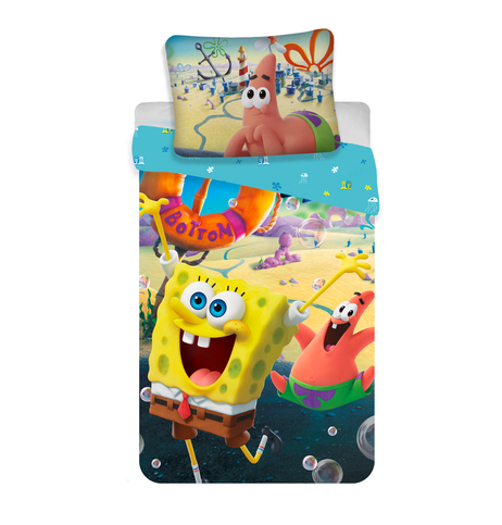 Jerry Fabrics posteljnina Sponge Bob Movie