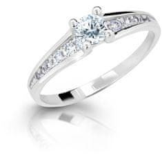 Cutie Jewellery Nežen bleščeč prstan s cirkoni Z6822-2956-10-X-2 (Obseg 62 mm)