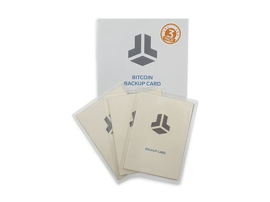 BitBox Shift Crypto Bitbox Backup Card kripto denarnica, 3 kosi