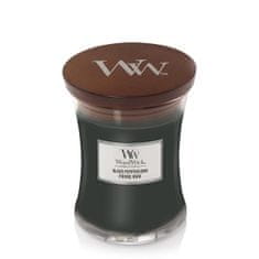Woodwick Dišeča vaza za sveče srednje črna poper 275 g