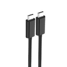 Ewent USB-C v USB-C kabel, 1m, črn