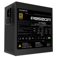 Gigabyte P850GM modularni napajalnik, 850 W, 80 PLUS Gold, ATX (GP-P850GM)