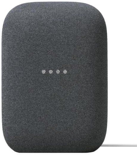 Google Nest Audio pametni zvočnik, temno siv