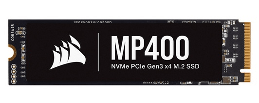 Corsair MP400 SSD disk, 1 TB, M.2 80 mm NVMe PCIe 3.0 x4, 3D QLC