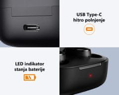 Xiaomi MI True Wireless Earbuds Basic 2S brezžične slušalke, črne - odprta embalaža