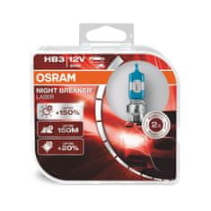 Osram HB3 Night Breaker Laser +150% BOX 2 kosa