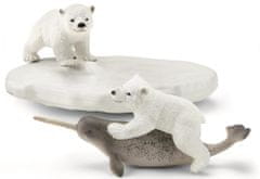 Schleich 42531 Polarni medvedi in tobogan