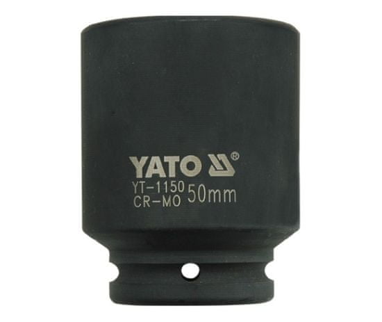 YATO  Podaljšek 3/4" udarni šesterokotni globoko 50 mm CrMo