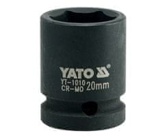 YATO  1/2" nastavek za udarce šesterokotni 20 mm CrMo