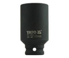YATO  1/2" nastavek za udarce šesterokotno globoko 32 mm CrMo
