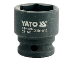 YATO  1/2" nastavek za udarce šesterokotni 26 mm CrMo