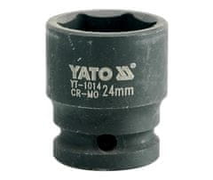 YATO  1/2" nastavek za udarce šesterokotni 24 mm CrMo