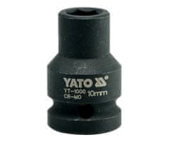 YATO  1/2" nastavek za udarce šesterokotni 10 mm CrMo