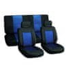 Harmony prevleke za sedeže, 6 delne, modro-črne
