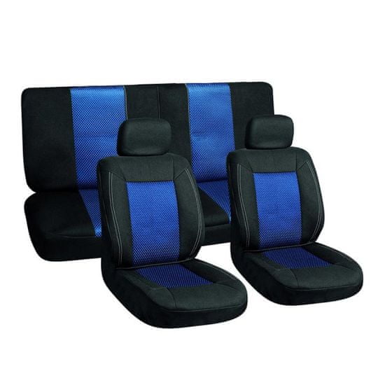 Harmony prevleke za sedeže, 6 delne, modro-črne