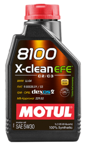 Motul 8100 X-Clean motorno olje, EFE, 5W30, 1 l