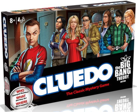 Winning Moves igra Cluedo The Big Bang Theory, angleška verzija
