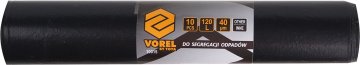 Vorel  Vreča za smeti 40um, 120l, 10ks