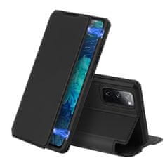 Dux Ducis Skin X knjižni usnjeni ovitek za Samsung Galaxy S20 FE 5G, črna
