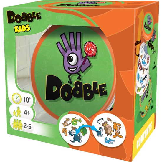 Zygomatic družabna igra Dobble Kids angleška izdaja