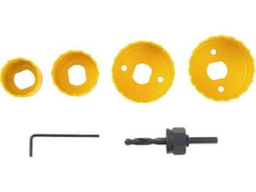 Extol Craft Vrtalniki za luknjanje (1808) set of 6, ?32-38-51-54mm, max. drilling depth 25mm, HSS/Bi-metal