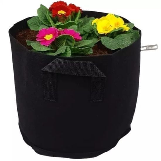 HomeOgarden PlantIN sadilna vreča, 19 L, črna, 3 kosi