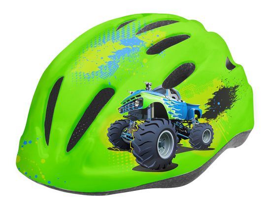 Wista Dětská cyklistická přilba WISTA HardShell zelená