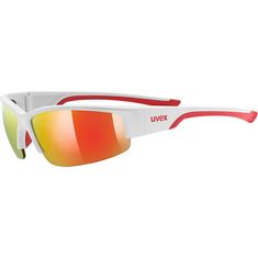Uvex Sportstyle 215 sončna očala, mat rdeče-bela