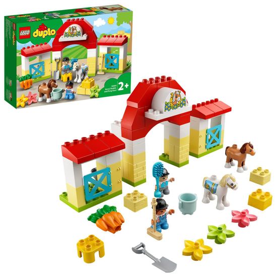 LEGO DUPLO® Town 10951 Hlev s poniji