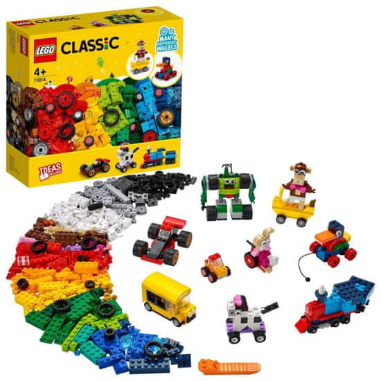 LEGO Classic 11014 Kocke in kolesa