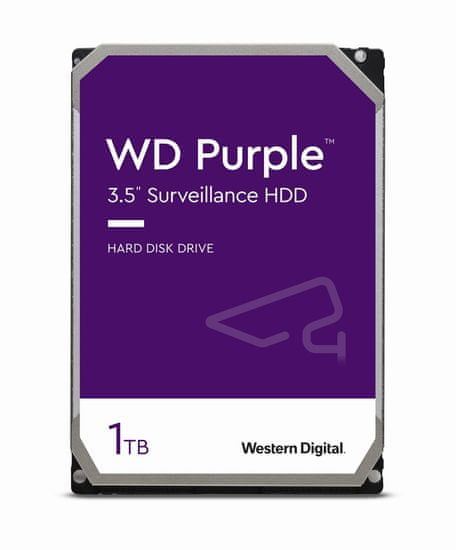 Western Digital trdi disk Purple 1TB SATA3 6Gb/s, 5400, 64 MB