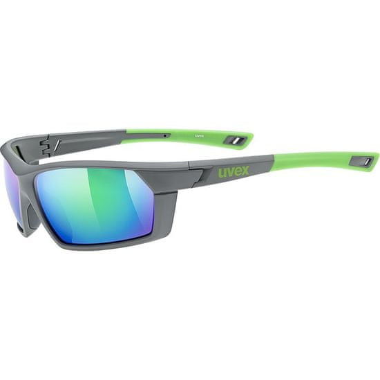 Uvex Sportstyle 225 sončna očala, mat sivo-zelena