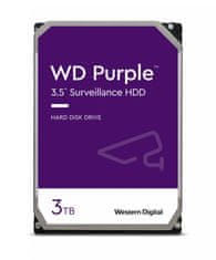Western Digital trdi disk Purple 3TB SATA3 6Gb/s, 5400, 64 MB