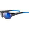 Uvex Blaze III očala, Black-Blue/Mirror Blue