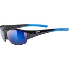 Uvex Blaze III očala, Black-Blue/Mirror Blue
