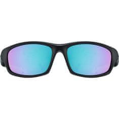 Uvex Sportstyle 507 sončna očala, otroška, mat črno-zelena