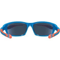 Uvex Sportstyle 507 sončna očala, otroška, modro-oranžna