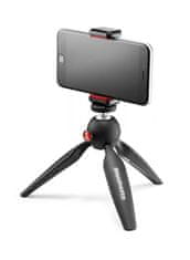 Manfrotto PIXI Mini stojalo z univerzalnim nosilcem za pametni telefon črn - Made in Italy - (MKPIXICLMII-BK)