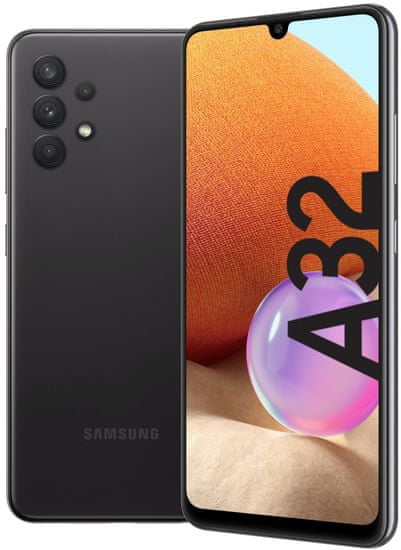 Samsung Galaxy A32 4G pametni telefon, 4GB/128GB, črn