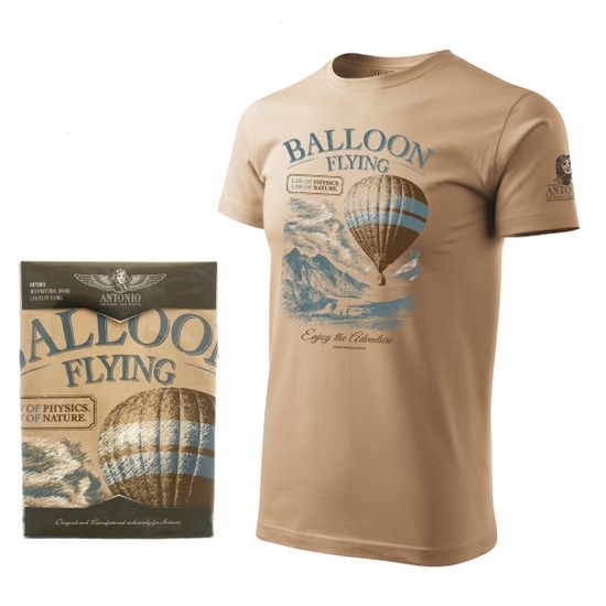 ANTONIO T-shirt z balonom z vročim zrakom BALLOON