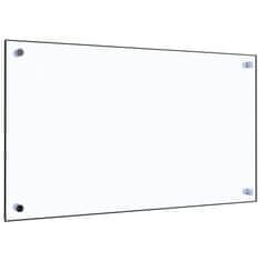 Vidaxl Kuhinjska zaščitna obloga prozorna 70x40 cm kaljeno steklo