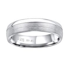 Silvego Poročni srebrni prstan Paradise za moške in ženske QRGN23M (Obseg 64 mm)