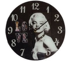 Dekko Stenska ura, Love, na stekleni podlagi