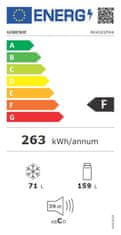 Gorenje RK4161PW4 prostostoječi kombinirani hladilnik