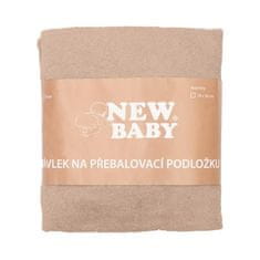 NEW BABY Prevleka za previjanje 50x70 bež