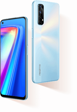 realme 7 pametni telefon, 6GB/64GB, Mist White