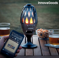 InnovaGoods LED svetilka z Bluetooth zvočnikom