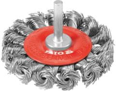 YATO  Žična krtača krožna z nastavkom za vrtanje 75 mm